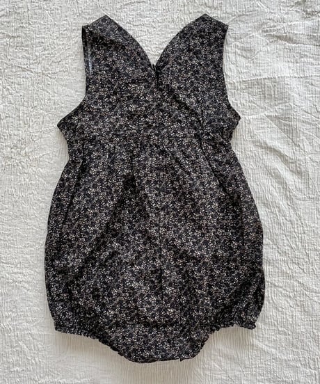 HELLO LUPO - Yuki Baby Tuta (Fiori nero)