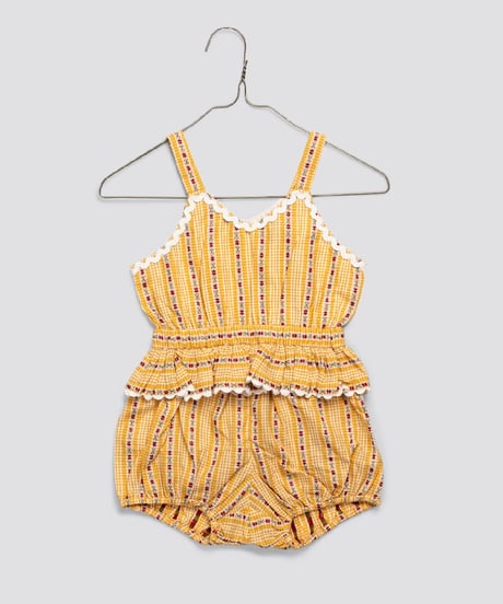 Little Cotton Clothes - Petra Romper Buttercup Floral
