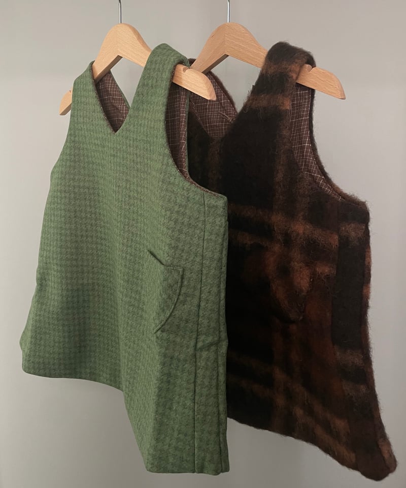 HELLO LUPO - Apron Skirt - Chestnut | UANDEL