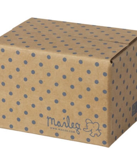 【予約販売商品】Maileg - Miniature grocery box (グローサリーボックス)