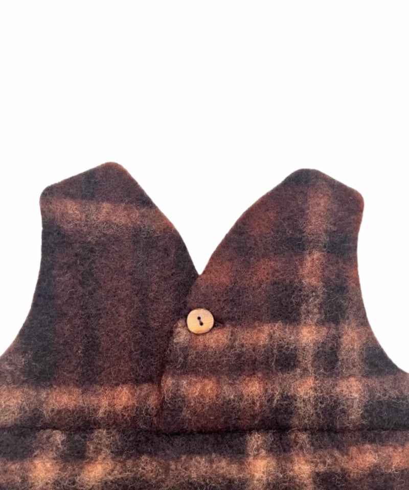 HELLO LUPO - Apron Skirt - Chestnut | UANDEL