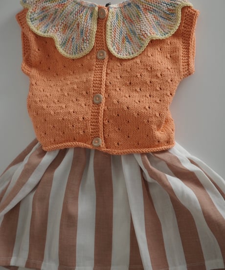 organic zoo - Sienna Stripes Apron Skirt