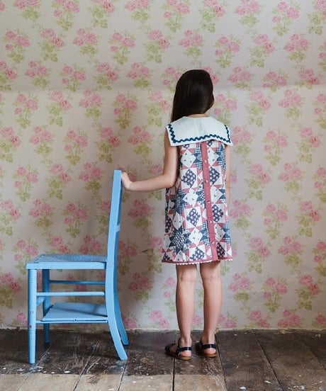 Little Cotton Clothes - Hannah Dress Patchwork Floral