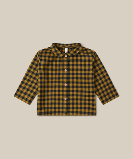 organic zoo - Blueberry Gingham Shirt