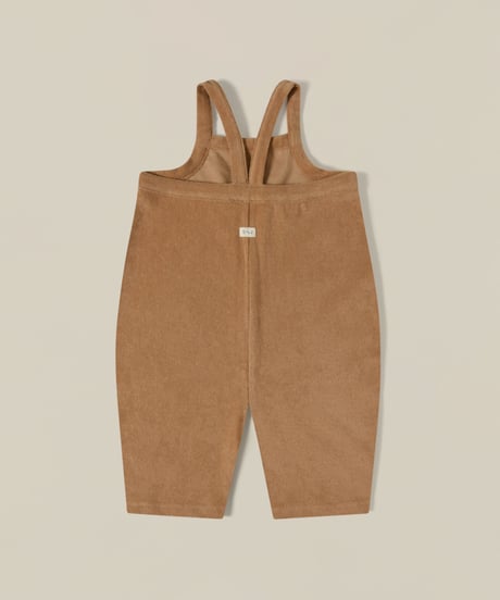 organic zoo - Gold Terry Cropped Dungarees