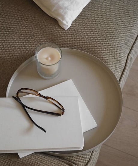 cooee design - TRAY CIRCLE 30X2CM SAND
