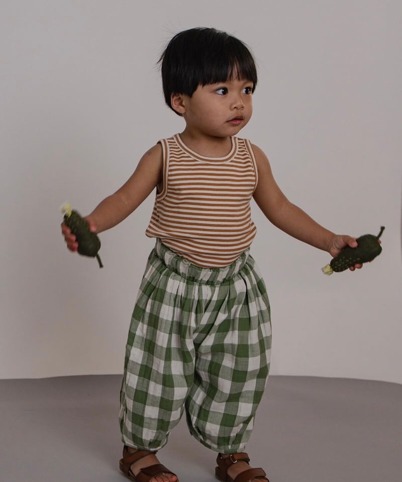 organic zoo - Dill Gingham Resort Pants | UANDEL