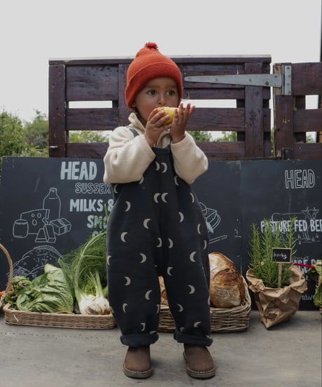 organic zoo - Charcoal Midnight Dungarees