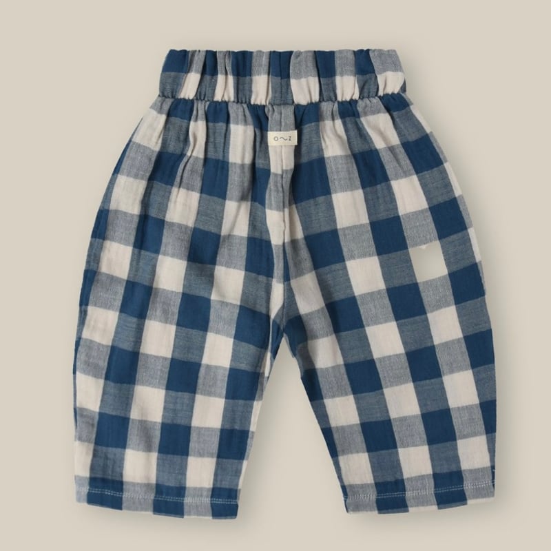 organic zoo - Pottery Blue Gingham Fisherman Pa
