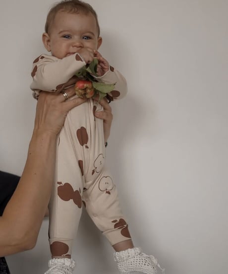 organic zoo - Cinnamon Apple Orchard Playsuit