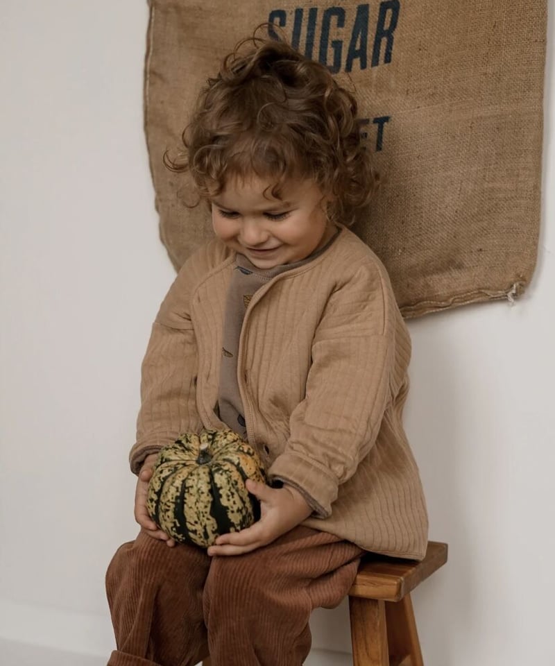 organic zoo - Gold Quilt Cardigan | U andel