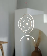 【予約販売商品】Kinetic Levi - Circles On The Water hanging kinetic mobile
