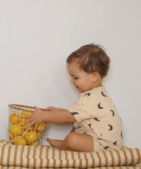 organic zoo - Pebble Midnight Terry Beach Romper