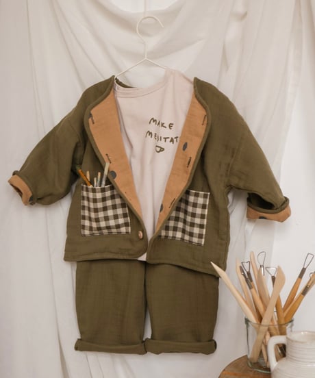 organic zoo - Reversible Artist Cardigan
