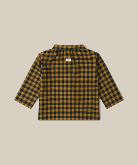 organic zoo - Blueberry Gingham Shirt