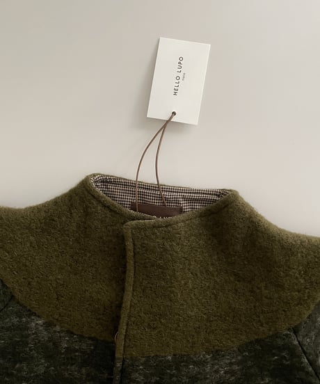 HELLO LUPO - Bell coat / marble green