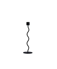cooee design - Curved Candleholder Black