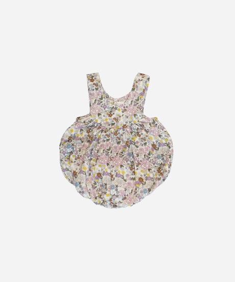 son and daughter - LEILA FLORAL ROMPER