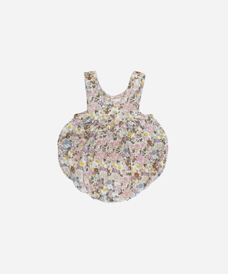 son and daughter - LEILA FLORAL ROMPER | UANDEL