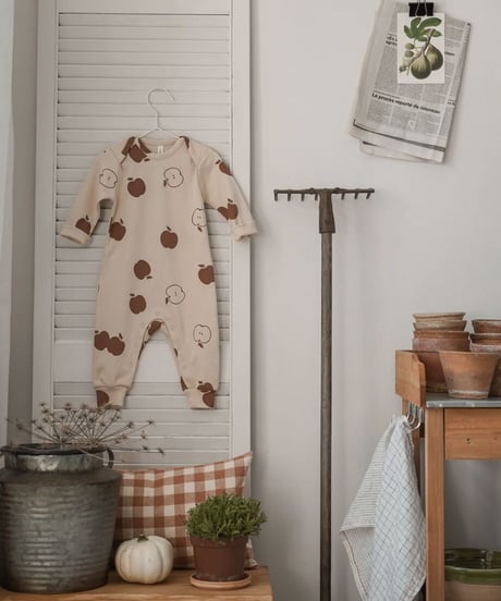 organic zoo - Cinnamon Apple Orchard Playsuit