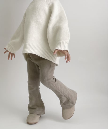 UANDEL - flare pants (Mocha)