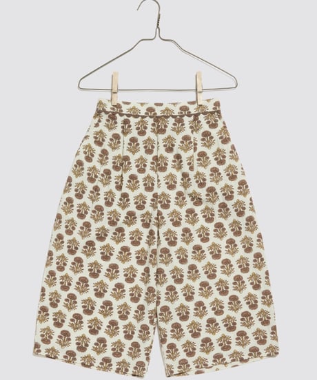 Little Cotton Clothes - Molly Trousers Jaipur Floral in Tea Rose