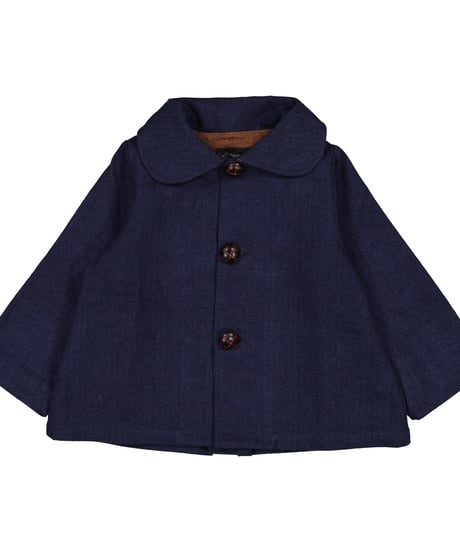 美品 Maison Marelle Rompar 18M ご予約終了】Maison Marelle｜Romper BOURSE - blue striped – MICHEL