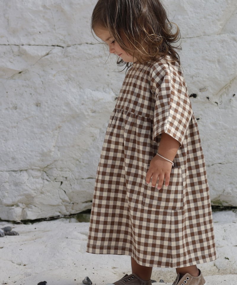 organic zoo - Gingham Gather Dress | U andel