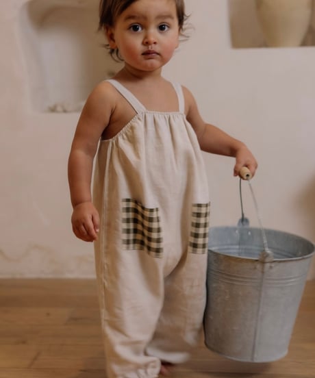organic zoo - Ceramic White Artisan Jumpsuit