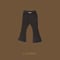 UANDEL - Mellow Collared Pants (Charcoal)