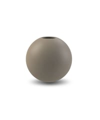 cooee design - BALL VASE 8cm MUD