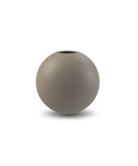 cooee design - BALL VASE 8cm MUD