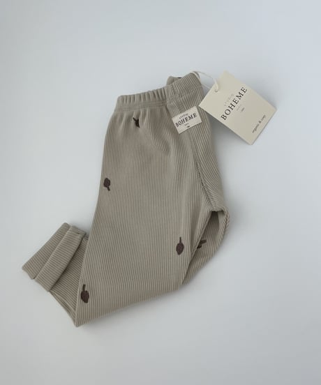 STUDIO BOHEME PARIS -LEGGINGS ROM POM