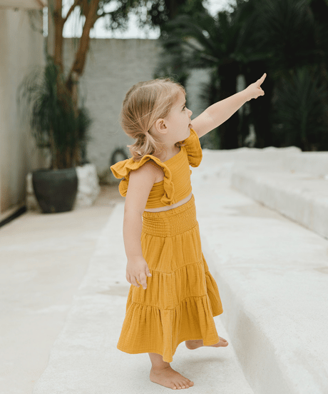 son and daughter - NARA SETS (Marigold)