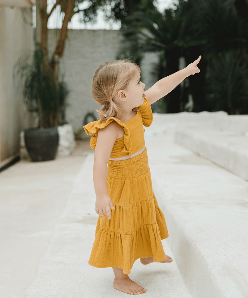 son and daughter - NARA SETS (Marigold) | UANDEL