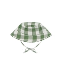 organic zoo - Dill Gingham Bucket Sun Hat