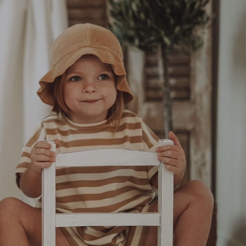 organic zoo Midnight gold Terry セット2-3y organic zoo - Gold Terry Sun Hat 送料無料 | U andel
