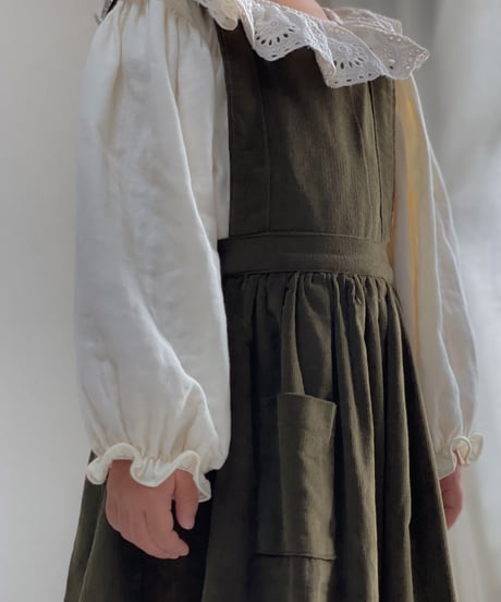 son and daughter - LUNA PINAFORE DRESS
