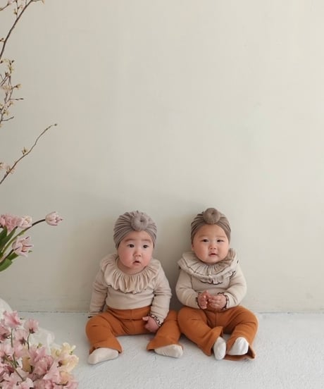 UANDEL - flare pants (Terracotta)