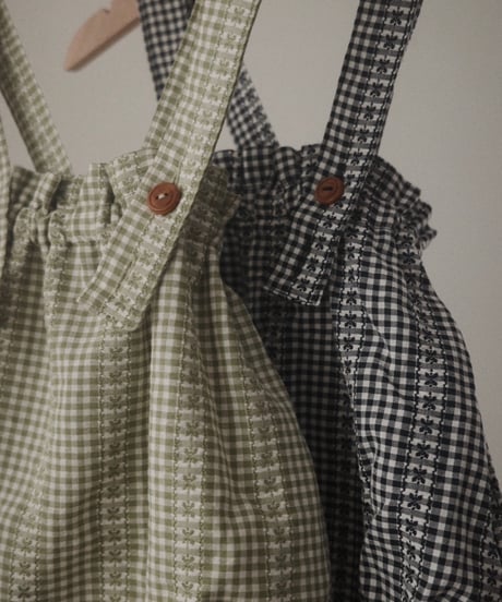 UANDEL - Shadow Navy Gingham Bloomers
