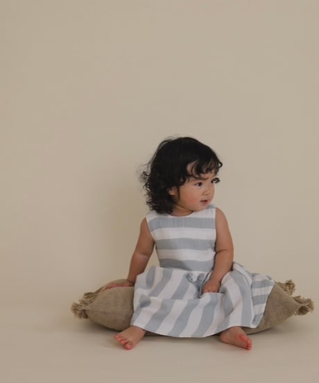 organic zoo - Sardine Stripes Sleeveless Dress