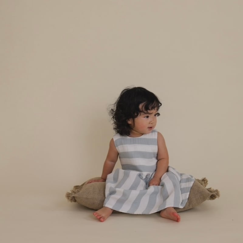 organic zoo - Sardine Stripes Sleeveless Dress