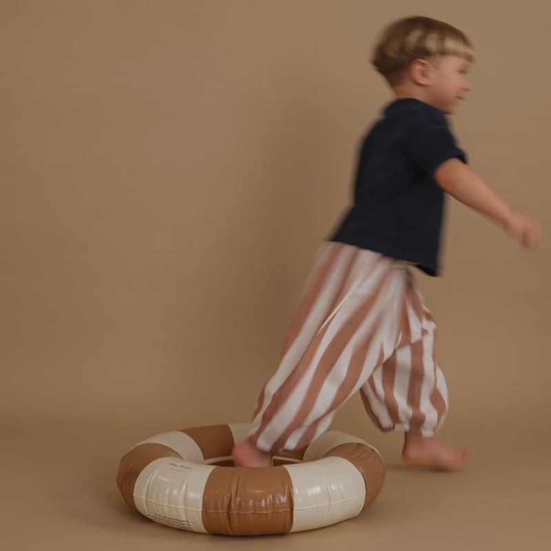 新品organic zoo Stripes Resort Pants 1-2y Sardine Stripes Resort Pants | Organic Zoo
