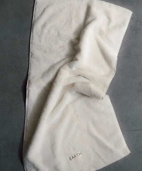 【予約】EARTH THE ARCHIVE - Plant dyed organic towel -face