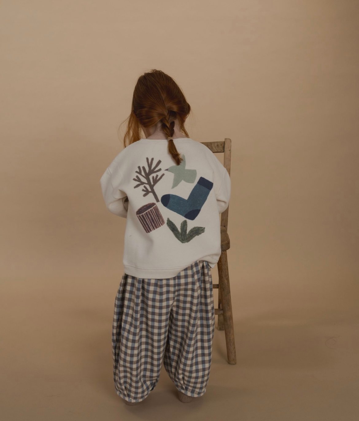 organic zoo - Shoreline Gingham Lodge Pants | U