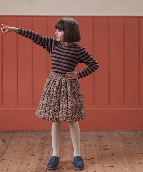 Little Cotton Clothes - Puff Skirt Bracken Floral