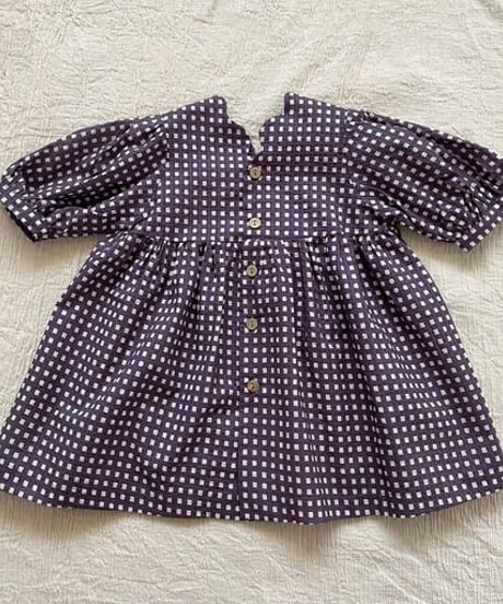HELLO LUPO - Viola Blouse (Lilac quadri)