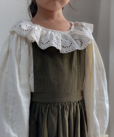 son and daughter - LUNA PINAFORE DRESS