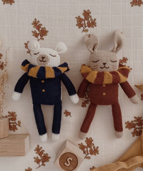 main sauvage - Polar bear knit toy 送料無料