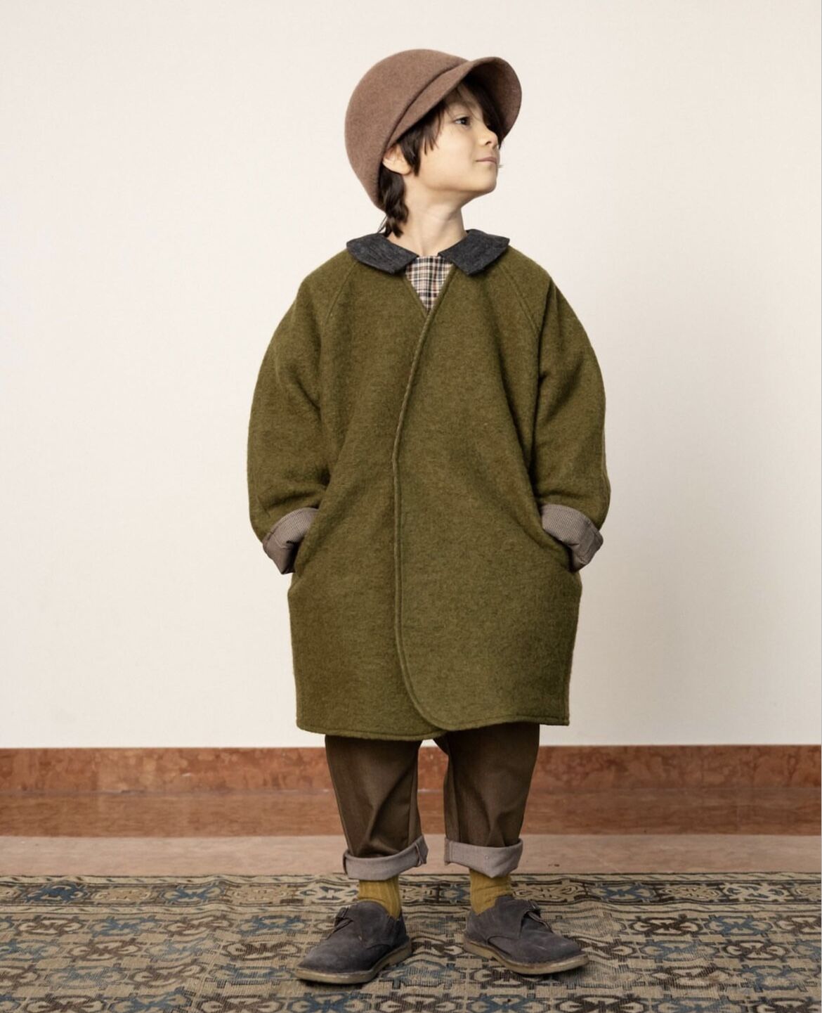 HELLO LUPO - Lupo Kimono Coat / matcha green